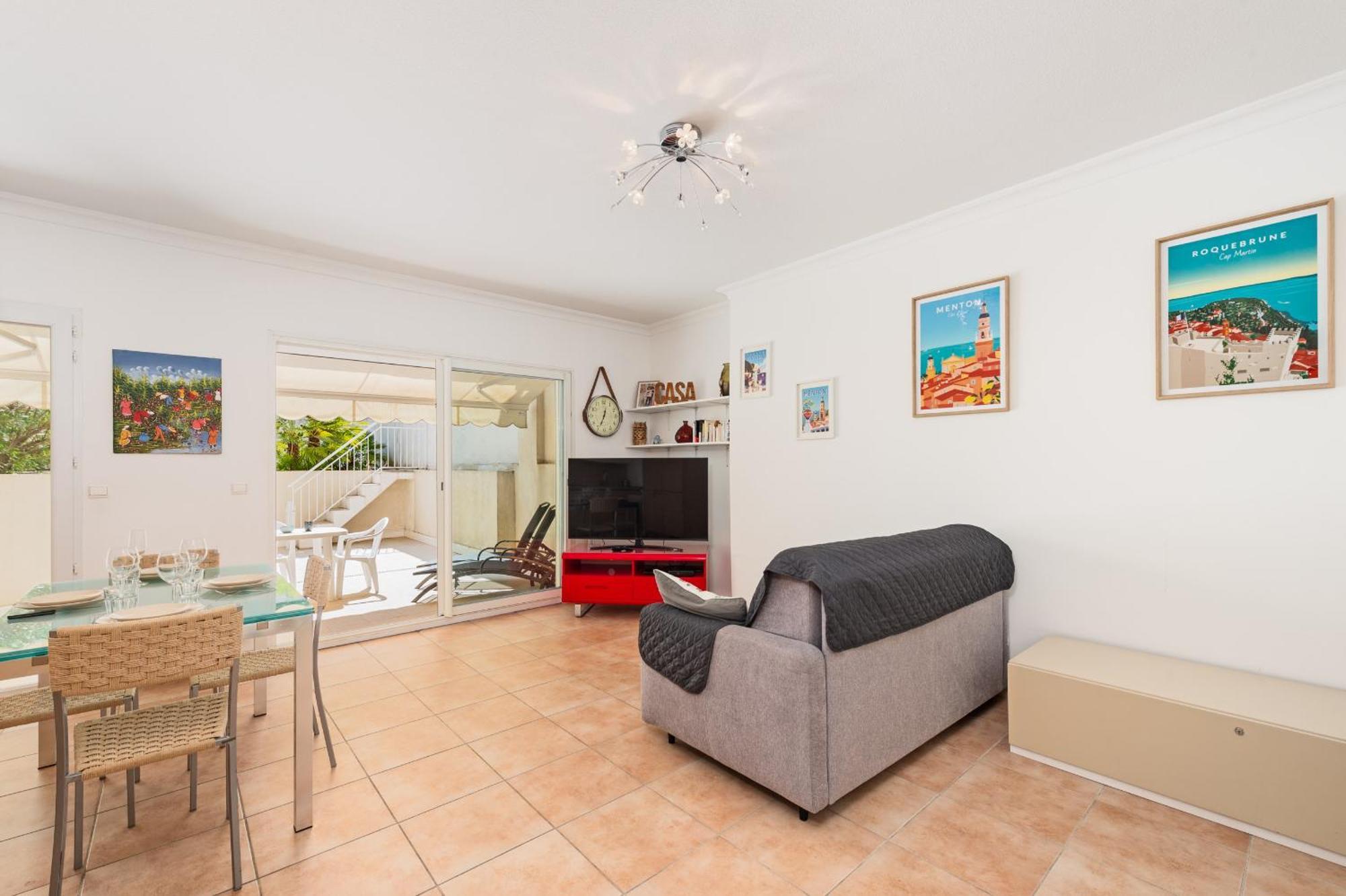 L'Imperial, Terrasse Apartman Menton Kültér fotó