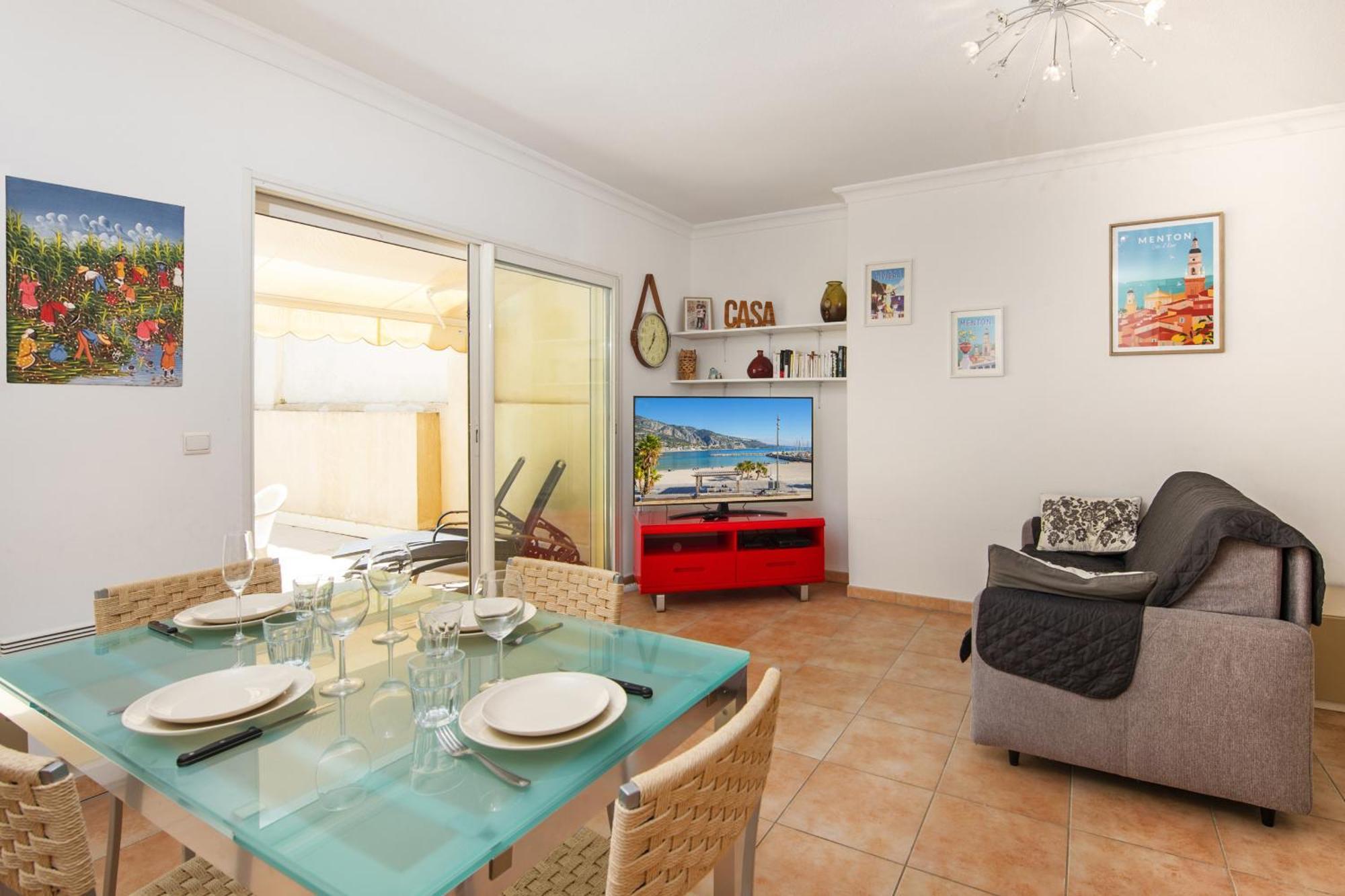 L'Imperial, Terrasse Apartman Menton Kültér fotó